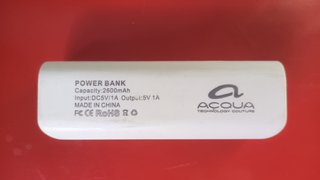 Power Bank universale Acqua Technology Couture