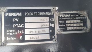 Góndola plataforma baja