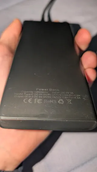 Powerbank10000mAhRicarica Rapida22.5W⚠️descrizione