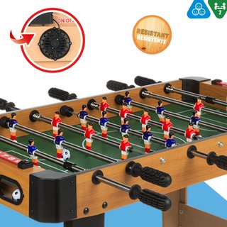 Futbolín de madera con patas 91x46x65 cm CB Games - CD