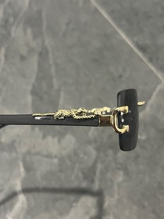 Gafas Rimless Panthèr Negro/Dorado