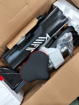 Bicicleta estática ergométrica con cuerdas de tracción KM-Fit