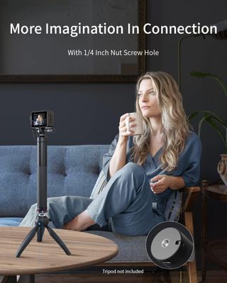 WOLFANG Action CAM Selfie Stick Carga tu cámara de