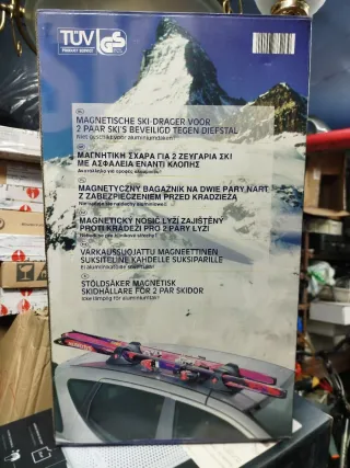 Portaesquís Magnéticos Antirrobo 2 Pares