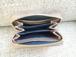 Cartera multicolor con cremallera