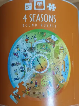 Puzzle Estaciones 49 Piezas