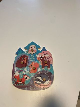 Puzzle Janod animales bosque