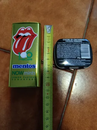 Set 2 scatoline di latta