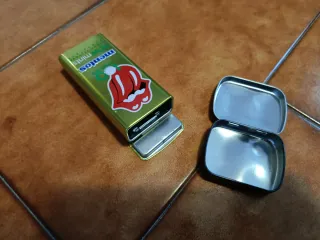 Set 2 scatoline di latta