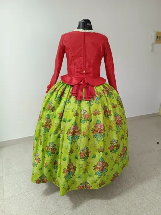 Traje de Fallera Adulta Verde