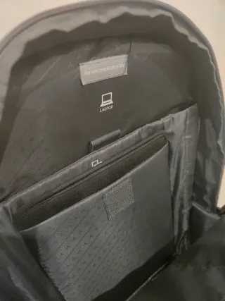Mochila para portátil gris