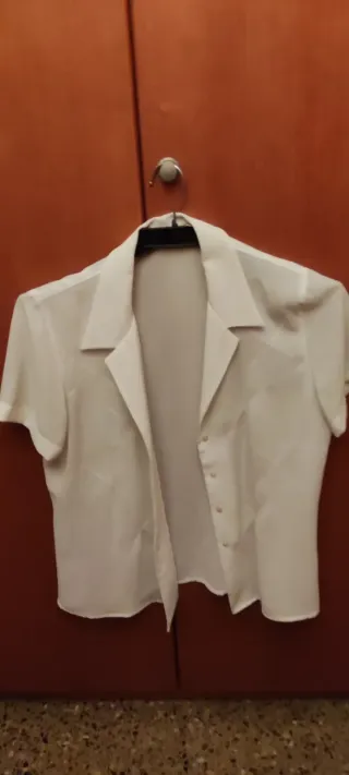 Blusa de vestir blanca