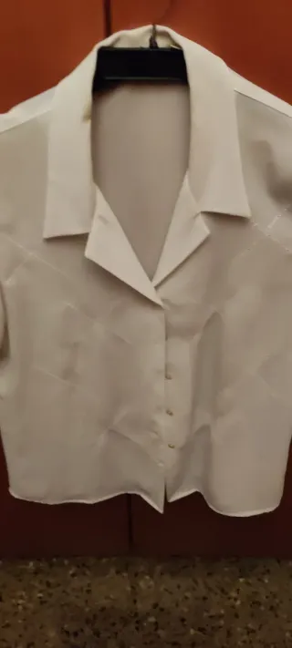 Blusa de vestir blanca