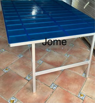 Oferta Mesa plana Plegable Mercadillo aluminio