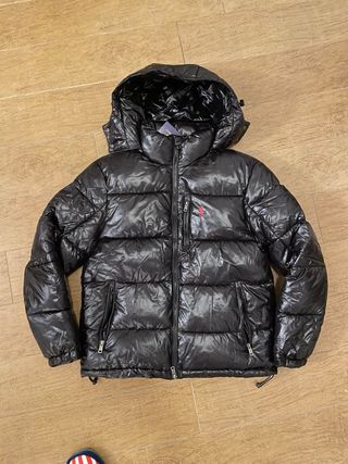 Chaqueta Polo Ralph Lauren brillante negra