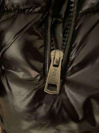 Chaqueta Polo Ralph Lauren brillante negra