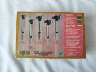 Juego 5 Brocas Madera Forstner