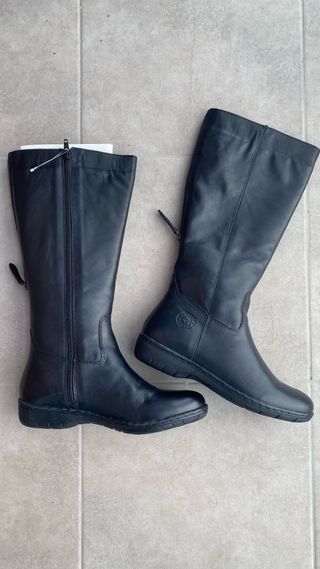 Botas PIEL KangaROOS negras nuevas 37