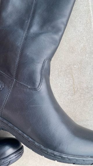 Botas PIEL KangaROOS negras nuevas 37