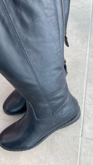 Botas PIEL KangaROOS negras nuevas 37