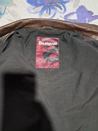 Chaqueta de cuero Desigual
