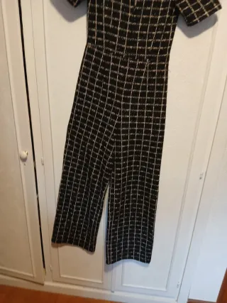 Mono señora manga corta cuadros