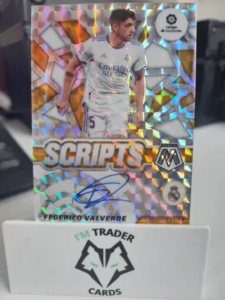 Federico Valverde Autografo Mosaic Real Madrid