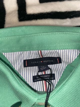 Polo Tommy Hilfiger Verde Talla L