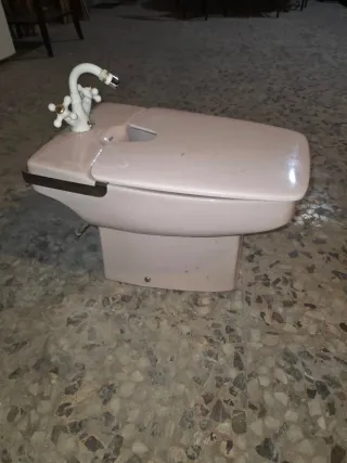 Bidé Roca Rosa Cerámica