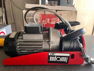Paranco Elettrico 125kg elevatore a fune