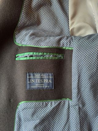 Abrigo El Ganso Azul Marino