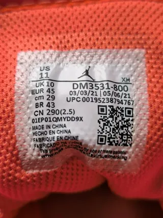 Nike Air Jordan 1 Mid SE Naranja Metálico