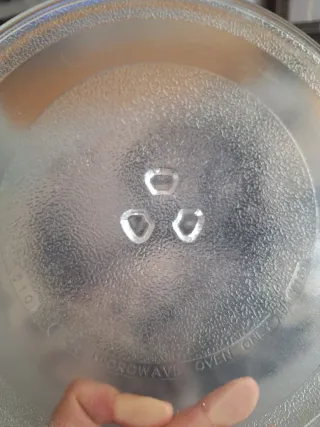 Plato giratorio microondas 25 cm