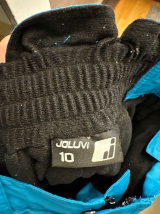 Pantalón de esquí azul con tirantes para niñ@s