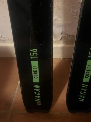 Esquís de muntanya Hagan core 84 156 pells i fixac