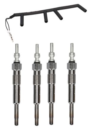 Set 4 candelette + cavo 1.9TDI