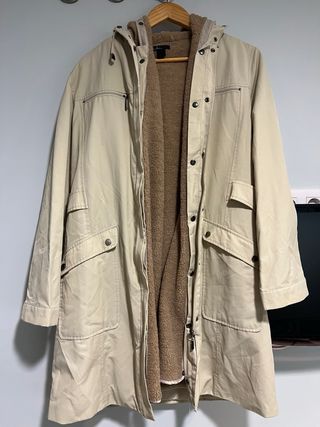 Gabardina Zara forrada Talla L