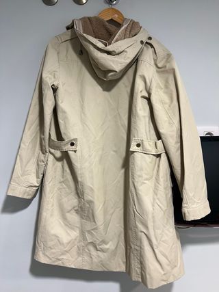 Gabardina Zara forrada Talla L