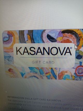 Gift card Kasanova