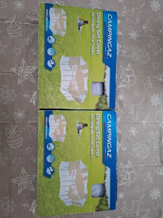 2 Fundas Mesa y Sillas Exterior Rectangular