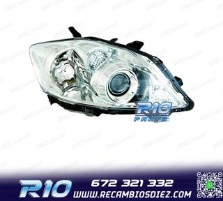 FARO DCH TOYOTA AURIS 10-13 FONDO CROMO