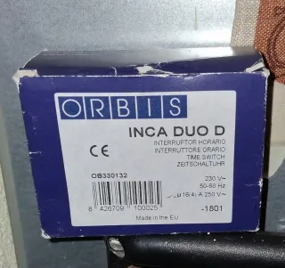 Interruptor Orbis Inca Duo D