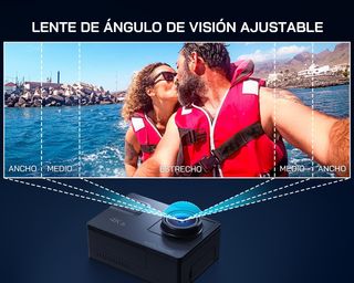 WOLFANG Cámara Deportiva WiFi 4K 60FPS GA300, Vide