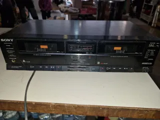 Doble platina cassette Sony TC-W200