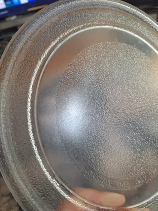 Plato giratorio microondas 24.5 cm