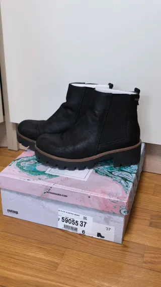 Botines Negros Talla 37