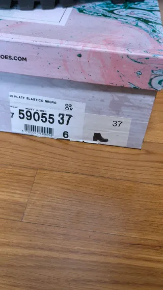 Botines Negros Talla 37