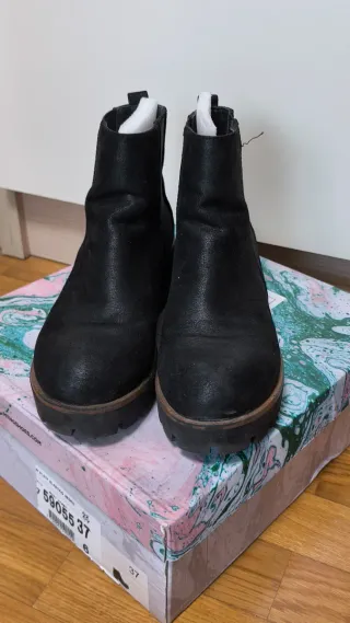 Botines Negros Talla 37