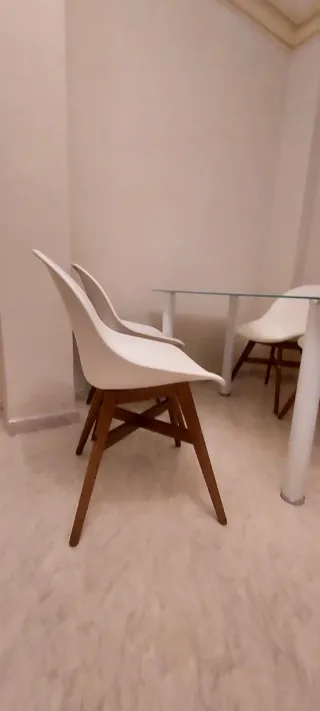 Sillas Nórdicas Ikea Blancas Madera