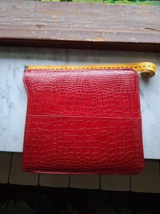 Funda Piel Roja para Tablet/iPad
